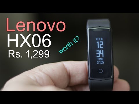 Lenovo HX06 fitness band unboxing and review - is it worth for Rs. 1,299?