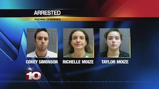 4 arrested, officials searching for last suspect in alleged kidnapping case