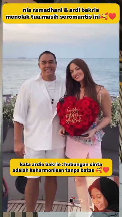 momen nia ramadhani & ardi bakrie,cinta tanpa batas usia 🥰🤗♥️