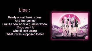 Ready For Love - BLACKPINK (BLACKPINK X PUBG MOBILE) (Lyrics)