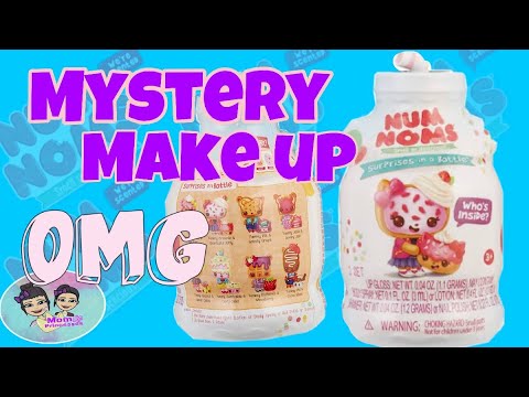Cutest Beauty Makeup Ever ! Num Noms Yummies Mystery Surprise Bottle Blind  Bags 