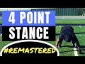 🏈 How To: 4 POINT STANCE  | Master Your Stance Fast! | DEFENSIVE LINE TECHNIQUE & FUNDAMENTALS |