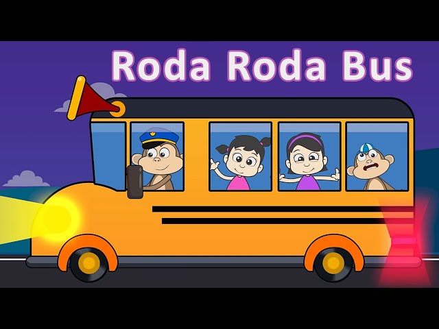 RODA DI BUS BERPUTAR KELILING KOTA ♥ Lagu Anak dan Balita Indonesia | Keira Charma Fun class=