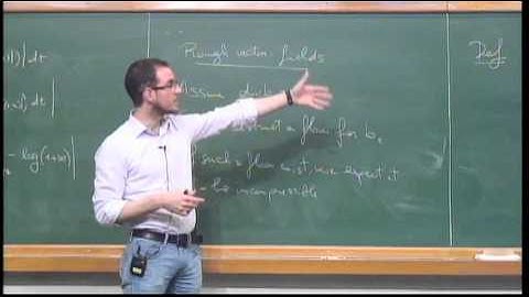 Mini Course - Flow of nonsmooth vector fields and applications. Part II - Alessio Figalli - Class 1