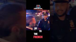 Unbelievable - France&#39;s President Macron stopped in the streets by NYPD, he calls TRUMP!
