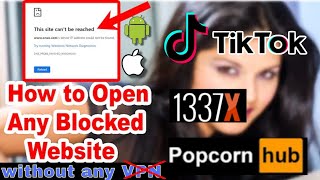 Open Any Site🫣 without any VPN or Third party apk |only using your browser and open it| Mk Tech 2023 screenshot 5