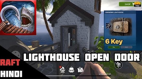 Lighthouse Door open in Raft Survival Ocean Nomad Full Game Walkthrough