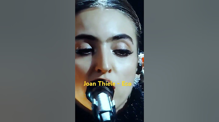 JOAN THIELE - ECO (SANREMO 2025) 💥