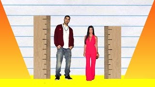 How Much Taller? - Drake vs Kourtney Kardashian!
