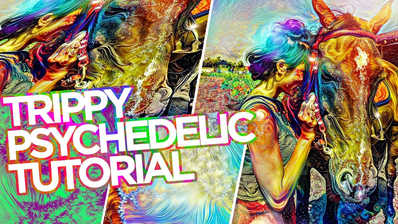 Make trippy psychedelic digital art like cosmonutty