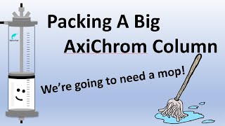 Packing a 14 cm Axichrom Column.