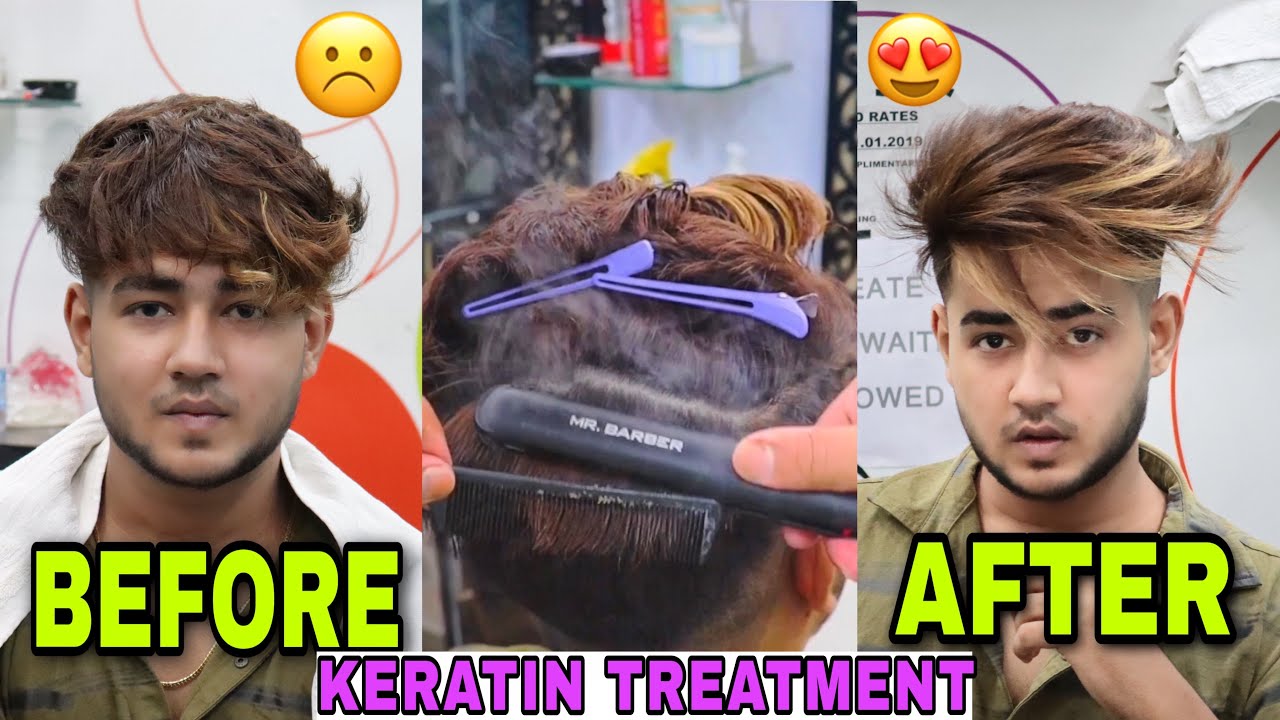 CURLY TO STRAIGHT HAIR | KERATIN HAIR TREATMENT STEP BY STEP 