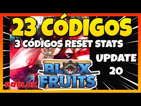 Códigos para resetar status do blox fruits 2023 - Dluz Games