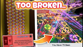 75 Gifted Precise Bees broke the game... (Bee Swarm Simulator)