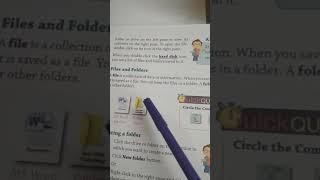 File &folder, creating a folder for class 4th