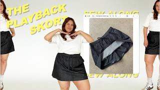 My Most Anticipated Sewing pattern is here! ✨⏮️ (Playback Skort Sew-along)