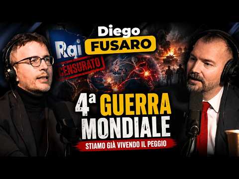 RAI censored me and we are living through World War IV - Diego Fusaro