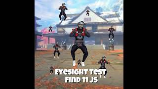 find all Free fire character #freefire #freefiregame #jsrules #shorts @ajff @totalgaming