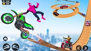 Gta Super Hero Bike Racing Game || New Bike Racing Game Gameplay || Best Game Forever #androidgames screenshot 3