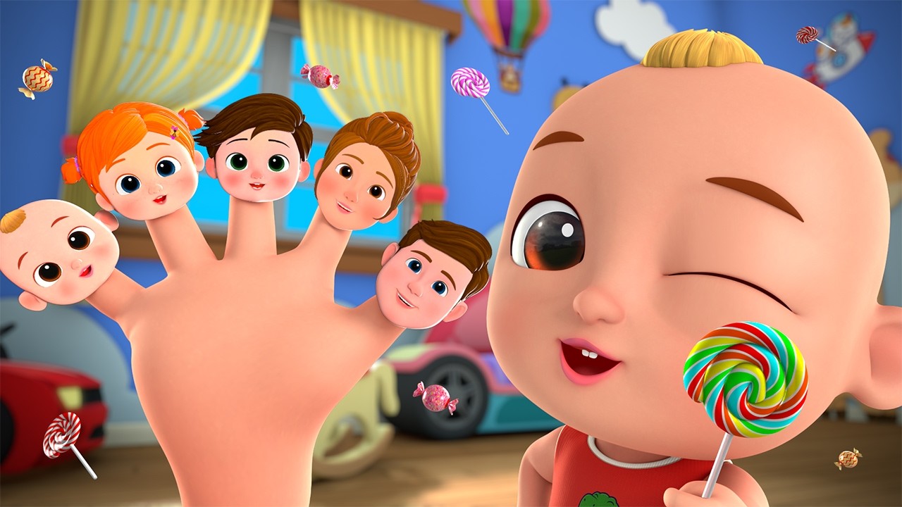 Finger Family ✋ + Wheels on the Bus & More Nursery Rhymes & Kids Songs