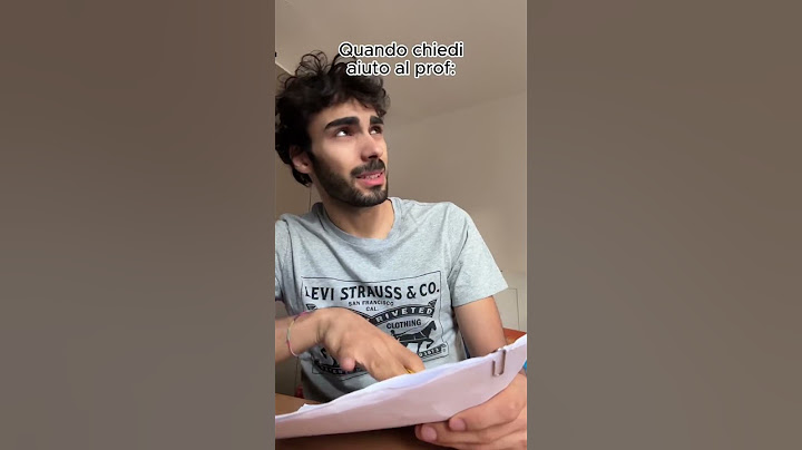 QUANDO CHIEDI AIUTO AL PROF 🏫