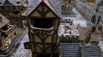 Dwarven Forge City Builder Diorama