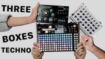 Dreadbox Typhon Techno with Synthstrom Deluge, MFB Tanzmaus - Hardware Dawless Techno Track