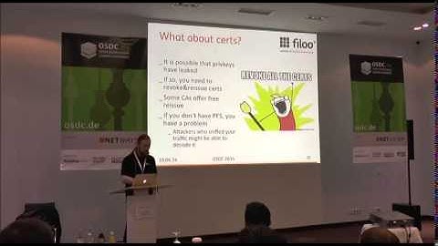OSDC 2014: Christopher Kunz - Software defined networking in an open-source compute cloud