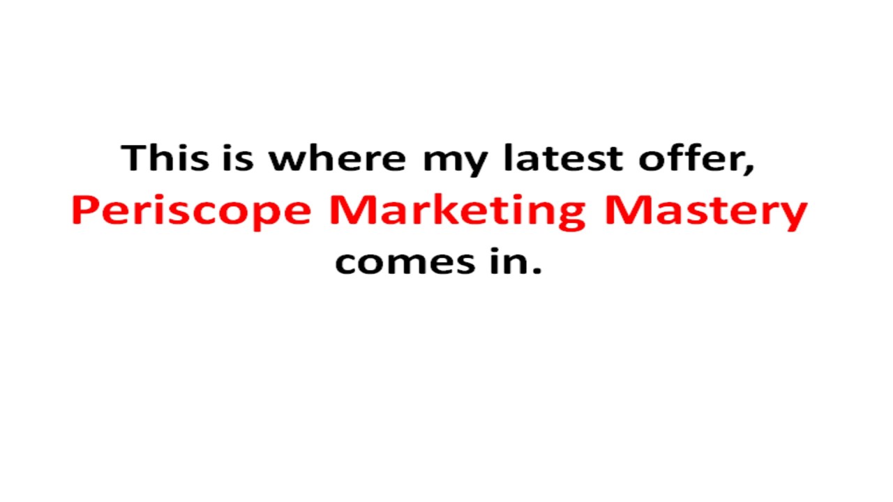 How to Use Periscope for Marketing in Business