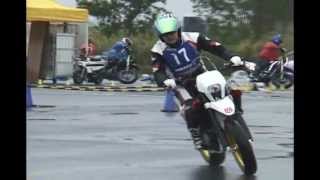 2012 10 28 Dunlop Moto Gymkhana Techi Husqvarna SMR450 heat 1