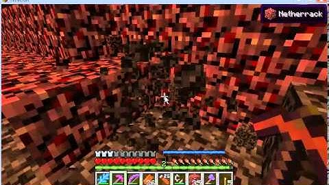 Minecraft-Divine RPG-part 2-Into The Nether