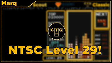 (NTSC) NES TETRIS -  3 Tetrises on Lv. 29! (110.400) (Killscreen)