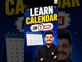 Calendar Questions Made Easy 🤯 Complete Trick in 1 Minutes! #lawpreparation #law2027