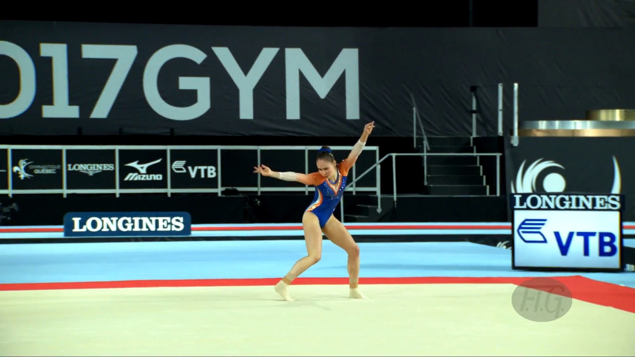 THORSDOTTIR Eythora (NED) - 2017 Artistic Worlds, Montréal (CAN) - Qualifications Floor Exercise