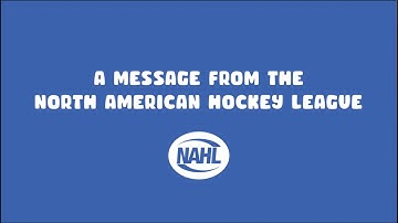 NAHL Anti-Bullying Public Service Announcement