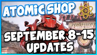 Atomic Shop Weekly UPDATE: September 8 – 15 | FALLOUT 76