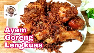 RESEP AYAM GORENG LENGKUAS ENAK GURIH DAN EMPUK | AYAM LAOS