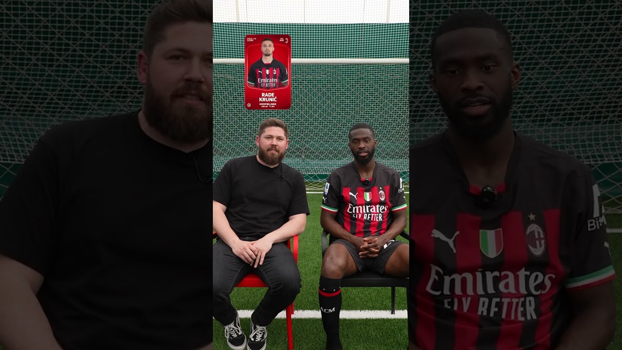 ⁣AC Milan Player Challenge vs Tomori 👀🇮🇹