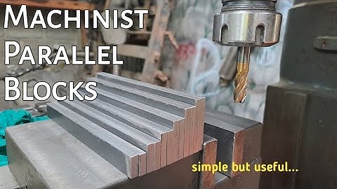 Tukang bubut wajib memilikinya || Machinist parallel blocks