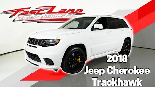 SOLD 2018 Jeep Cherokee Trackhawk White For Sale! New Jeep Trackhawk For Sale