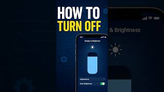 “Turn Off Auto-Brightness on iPhone in Seconds! (Quick & Easy Guide)” #tech #iphone #autobrightness