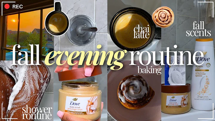 warm vanilla shower routine 🍂 bodycare, skincare + feminine hygiene *cozy*