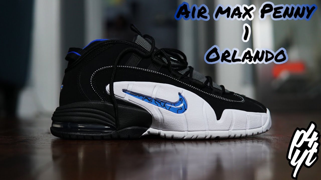 They Here!!! Nike Air Max Penny "Orlando" & Review - YouTube