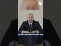 Алиев: Приверженность к духовным ценностям, к традициям в Азербайджане – это главный тренд