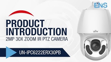 Uniview 2MP 30x Zoom PTZ IP Security Camera | UN-IPC6222ERX30PB - UNV