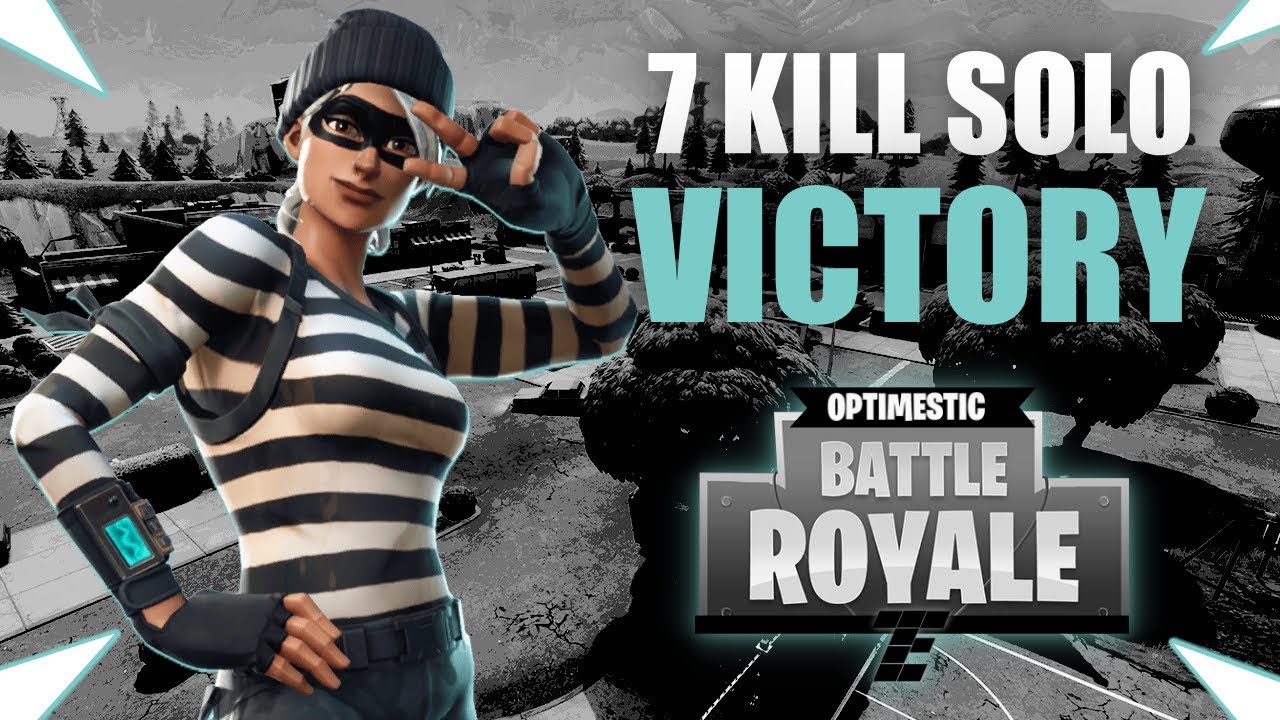 Fortnite - Battle Royale: 7 Kill Solo Victory