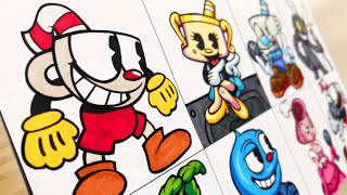 Drawing FRIDAY NIGHT FUNKIN'-Cuphead Mods / DLC the Delicious Last Course