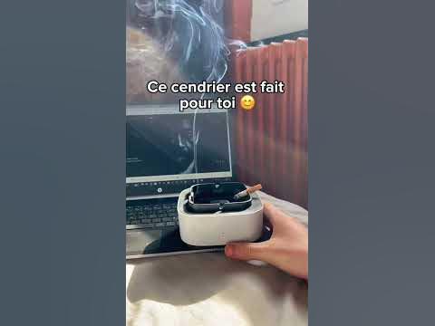 Cendrier Avec Extracteur, Purificateur Air cendrier