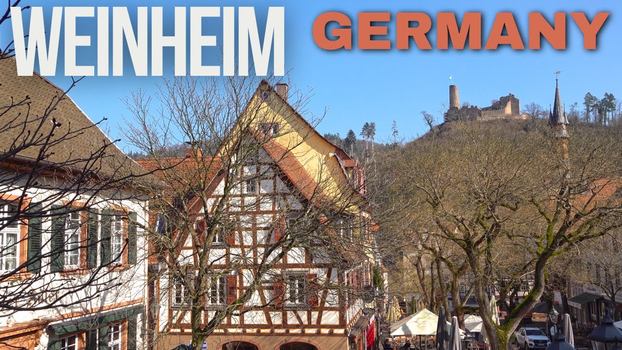 Weinheim, Germany: the town of two castles with a historic old town