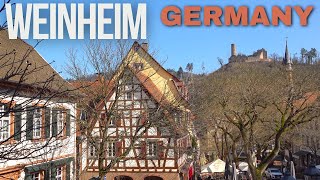 Weinheim, Germany: the town of two castles with a historic old town